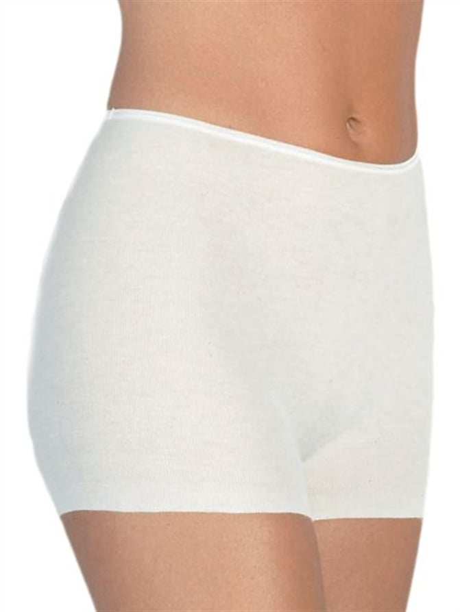 İpek Angora Karışımı Doğal Termal Seamless Boxer Kadın
