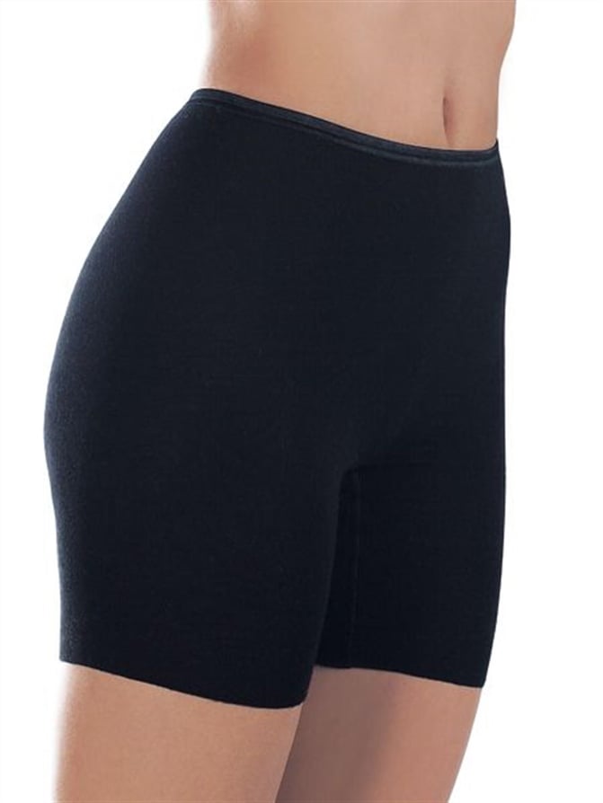 Kaşmir & İpek Boxer İçlik Kadın Siyah