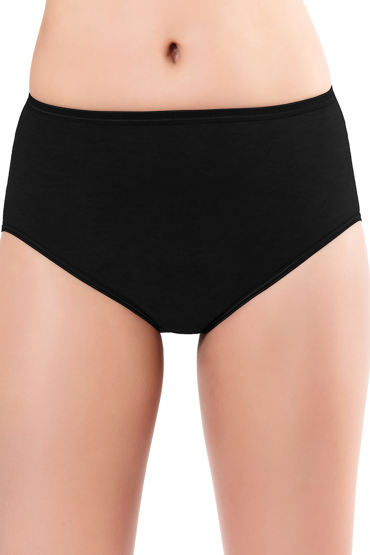 Outlet Kaşmir &amp; İpek Doğal Termal Kadın Slip Külot Siyah