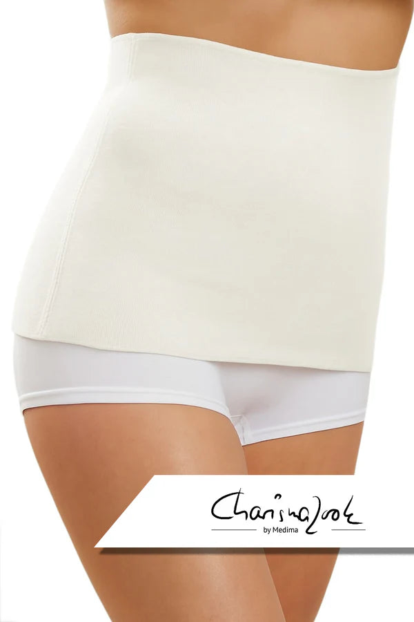 Angora Yünü Sportif Kadın Sırt Isıtıcısı Beyaz Outlet